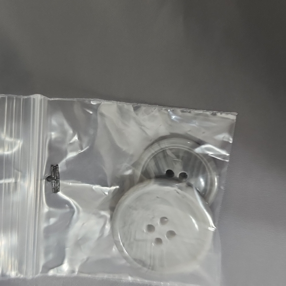 NWT Marc New York Andrew Marc Grey Long Sleeve Long Button Up Coat Sz Large - Picture 9 of 15